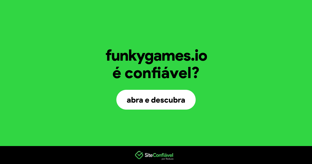 O site funkygames.io é confiável?