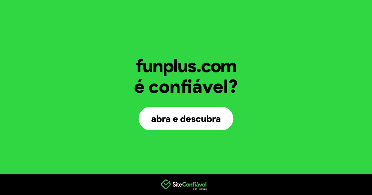 O site funplus.com é confiável?