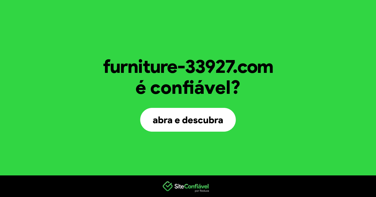 O site furniture-33927.com é confiável?