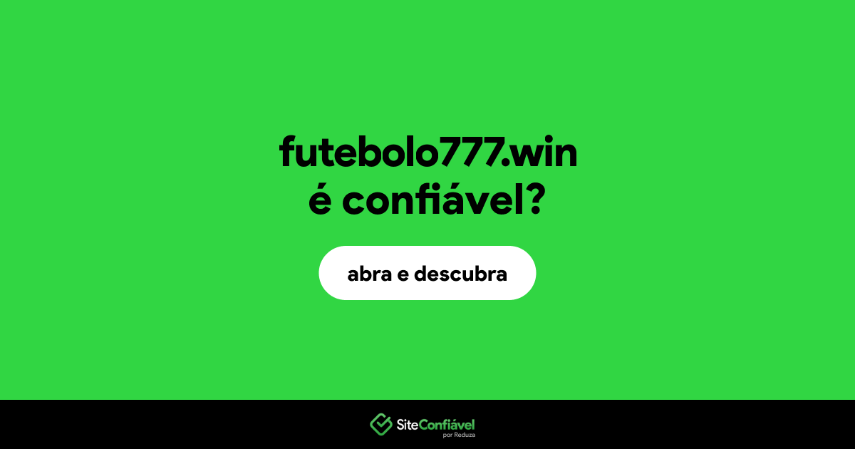 O site futebolo777.win é confiável?