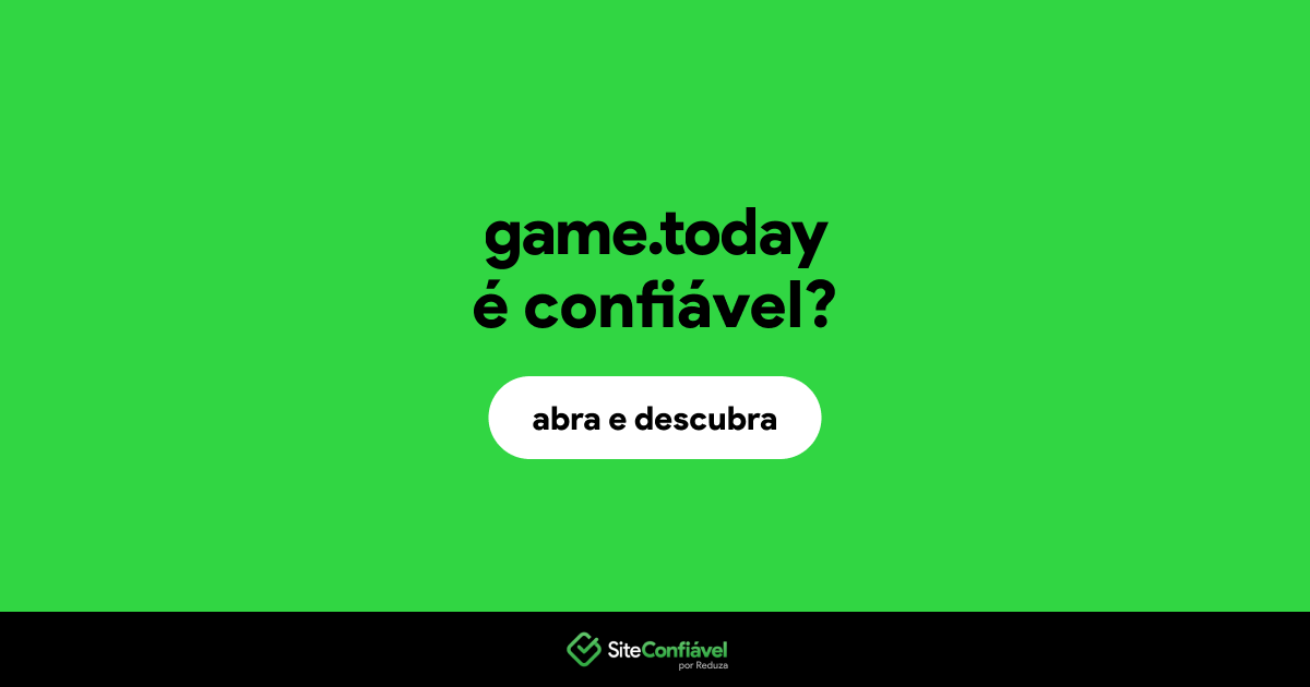 O site game.today é confiável?