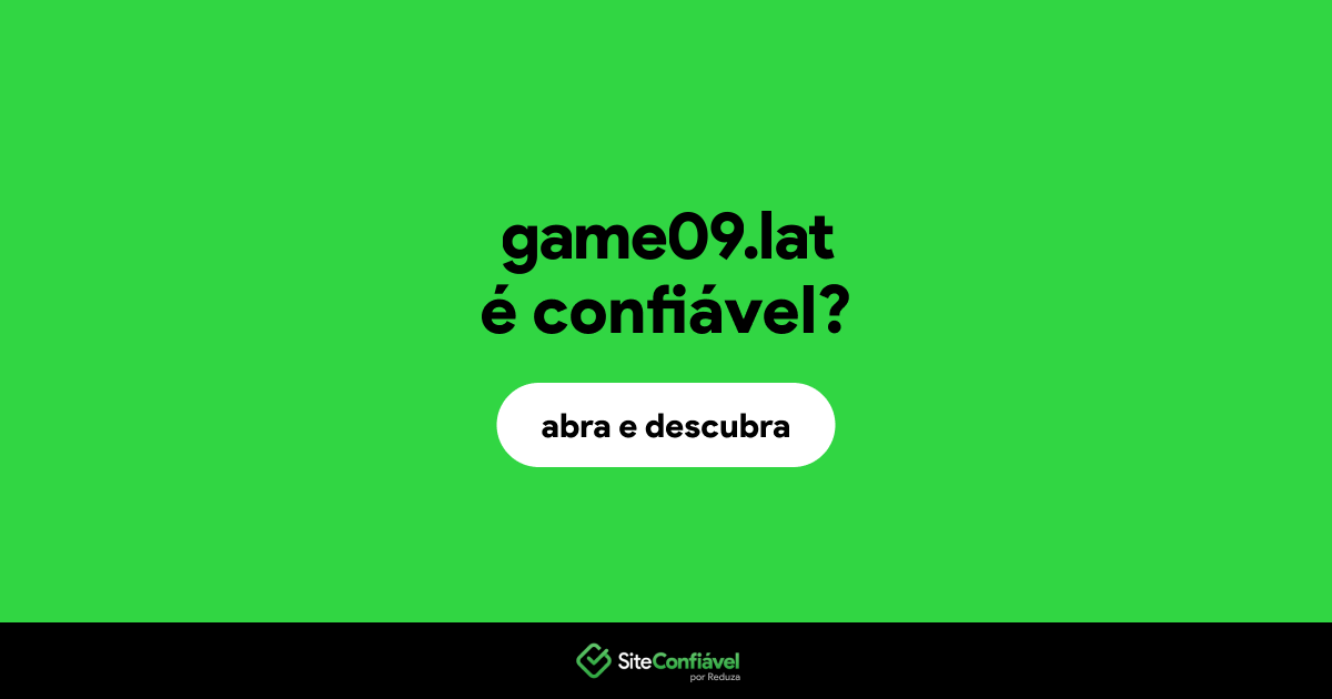 O site game09.lat é confiável?