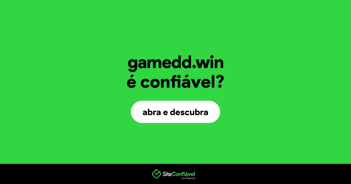 O site gamedd.win é confiável?