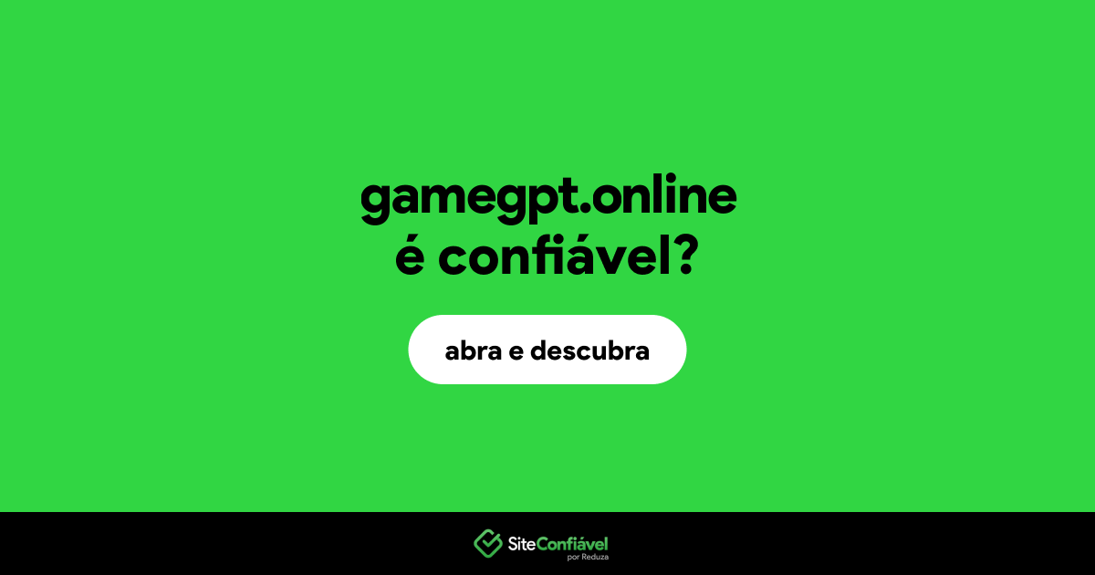 O site gamegpt.online é confiável?
