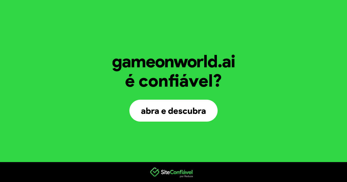 O site gameonworld.ai é confiável?