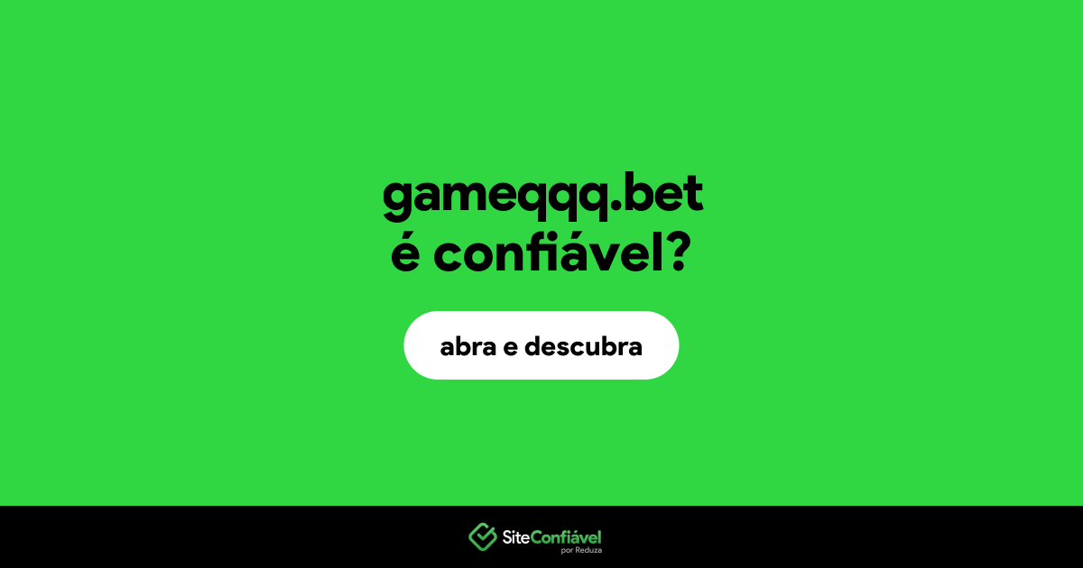 O site gameqqq.bet é confiável?