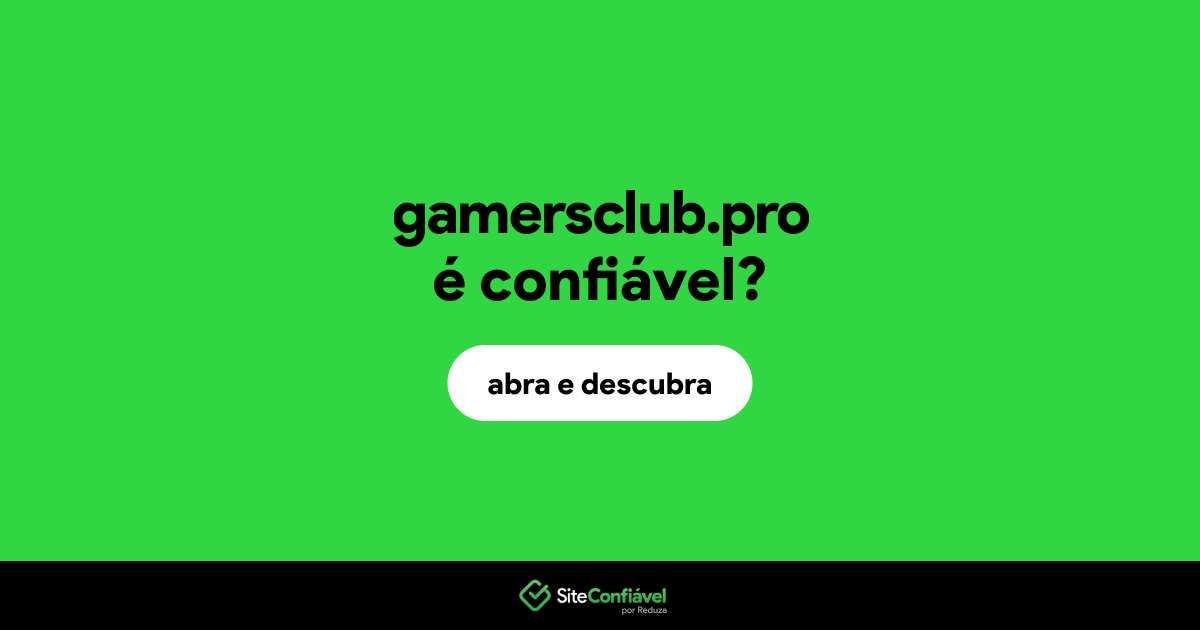 O site gamersclub.pro é confiável?