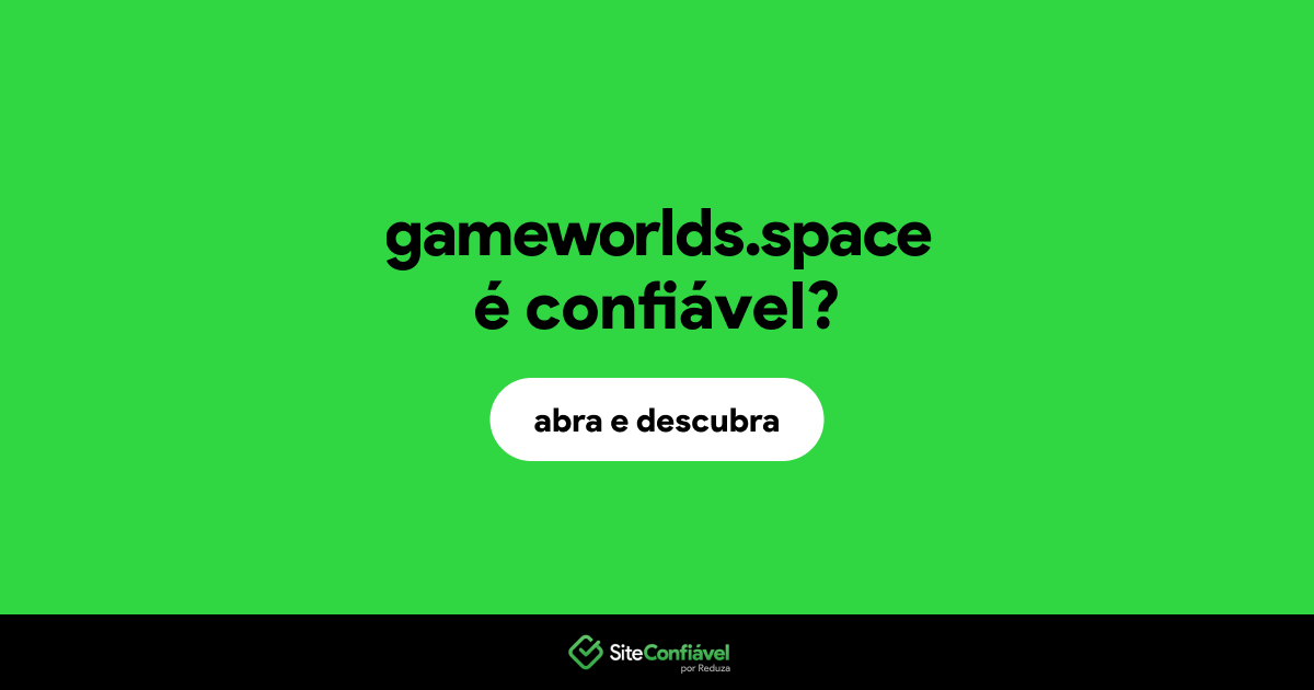 O site gameworlds.space é confiável?