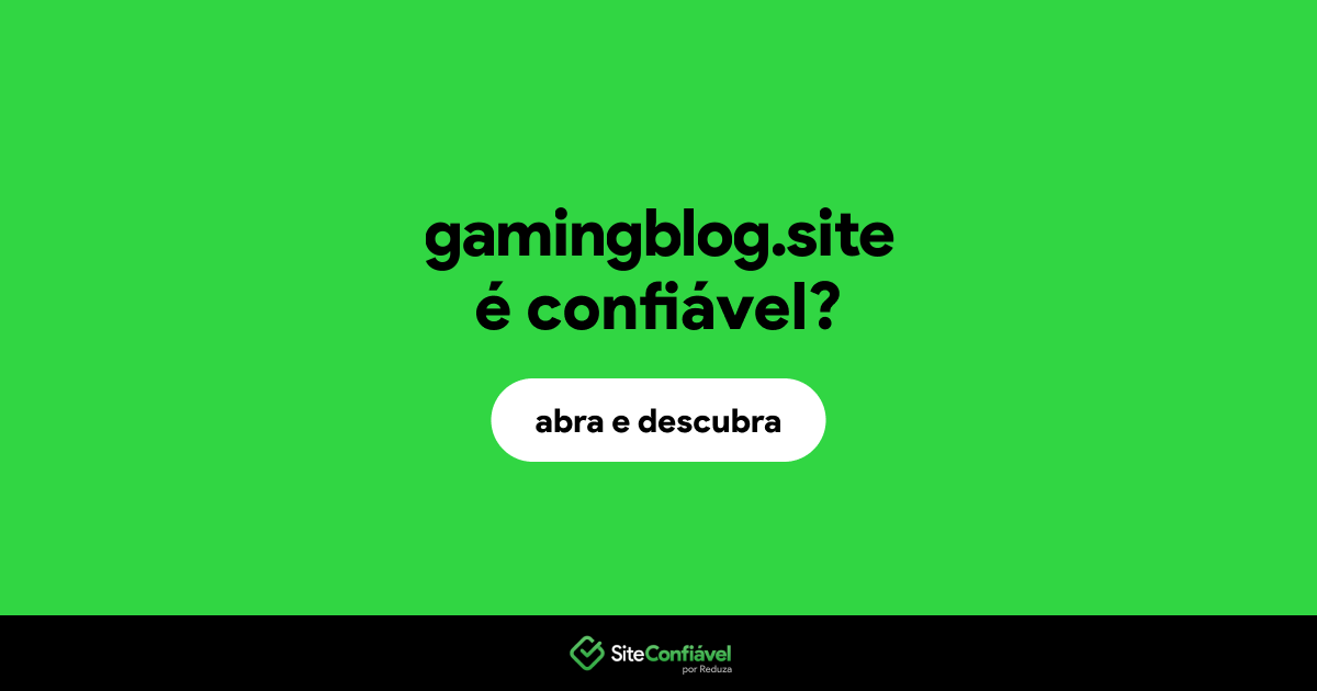 O site gamingblog.site é confiável?