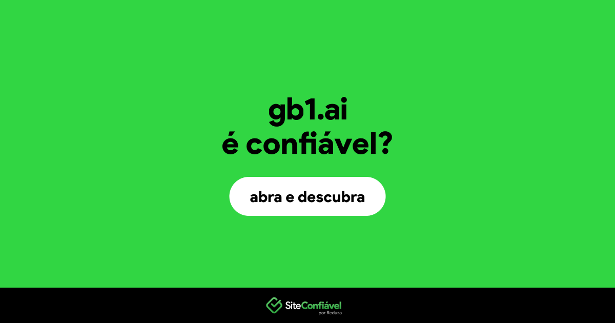 O site gb1.ai é confiável?