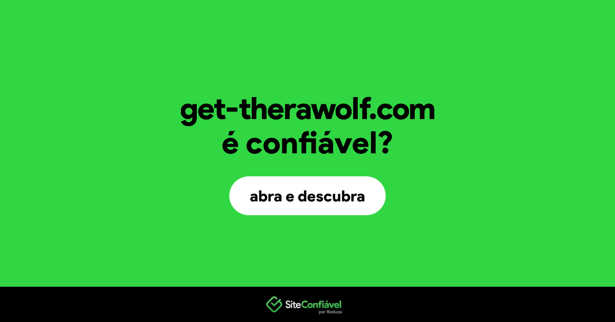 O site get-therawolf.com é confiável?