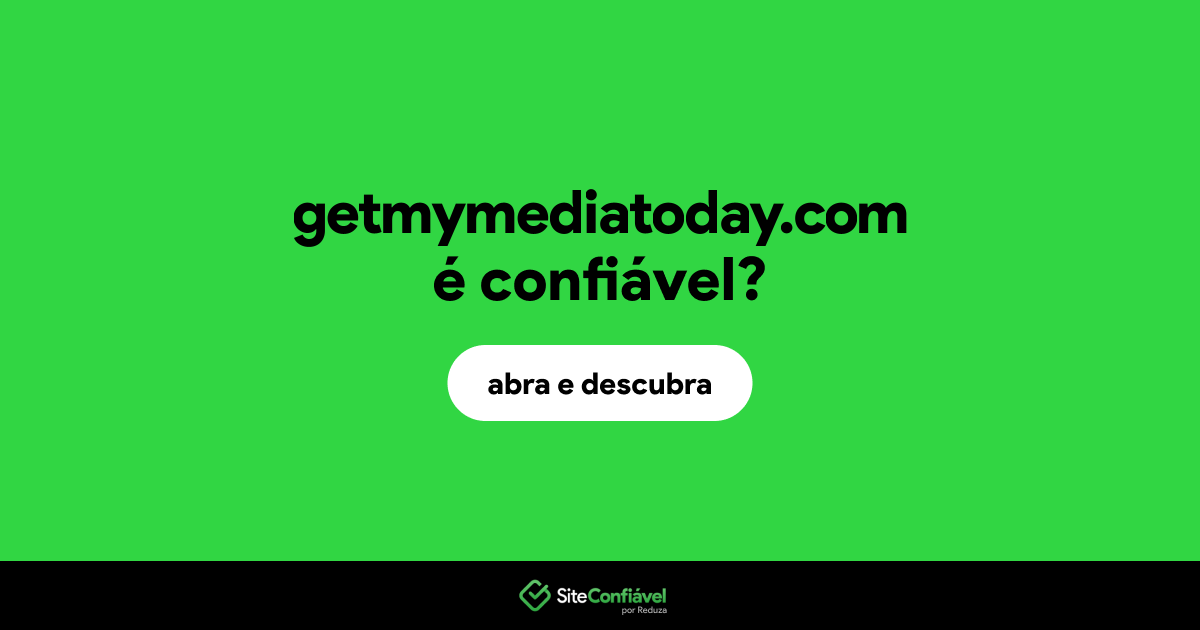 O site getmymediatoday.com é confiável?