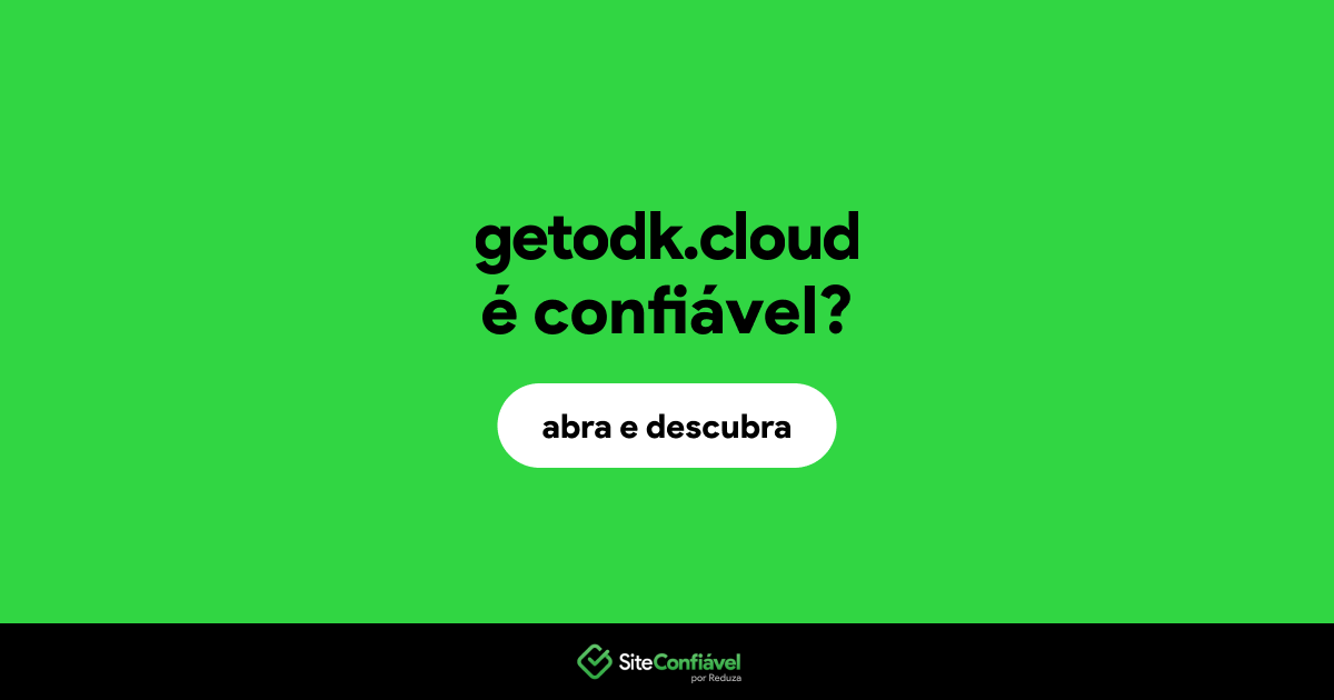 O site getodk.cloud é confiável?