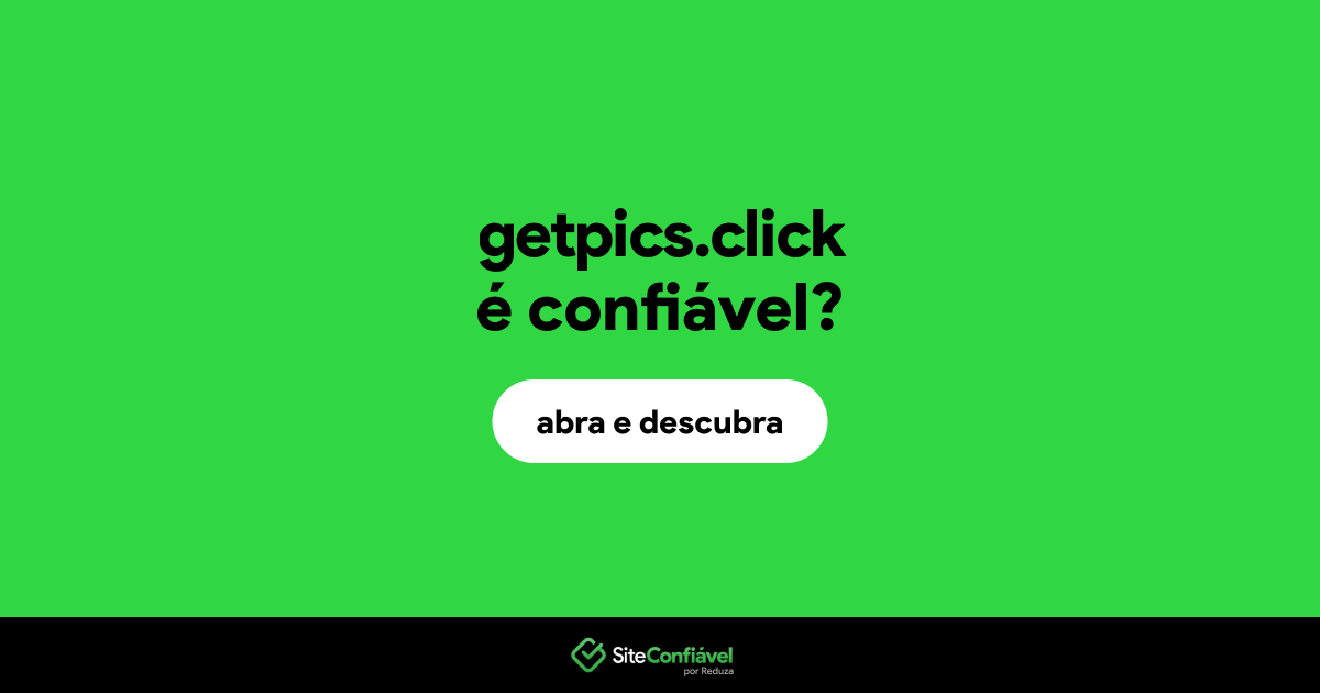 O site getpics.click é confiável?