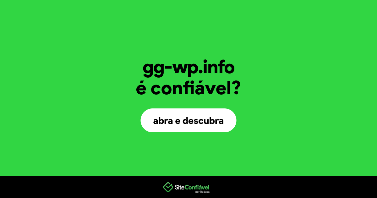 O site gg-wp.info é confiável?
