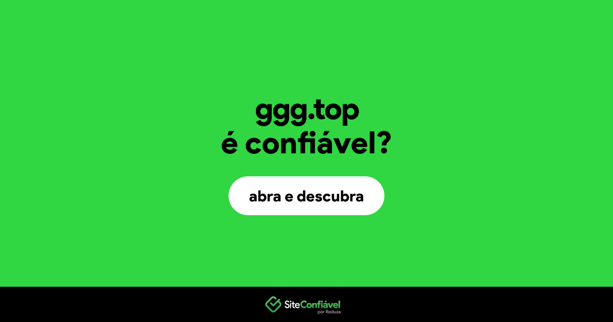 O site ggg.top é confiável?