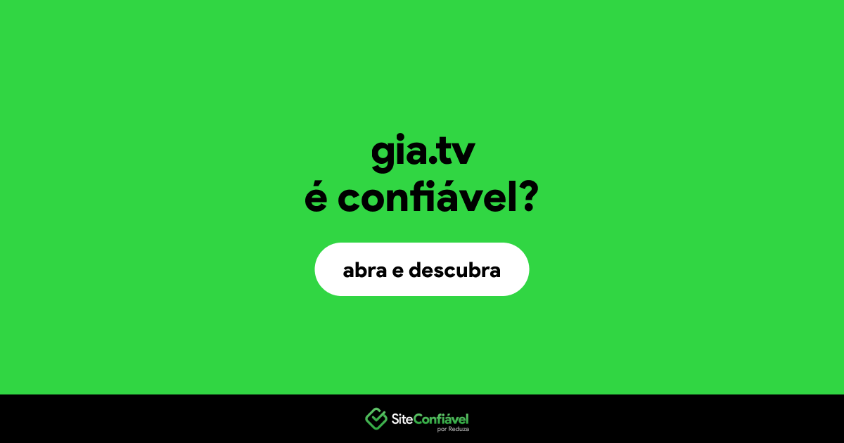 O site gia.tv é confiável?