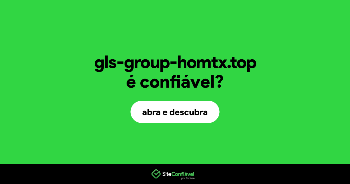 O site gls-group-homtx.top é confiável?