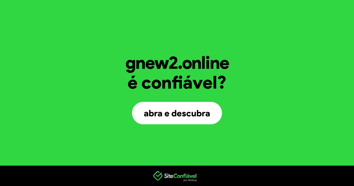 O site gnew2.online é confiável?