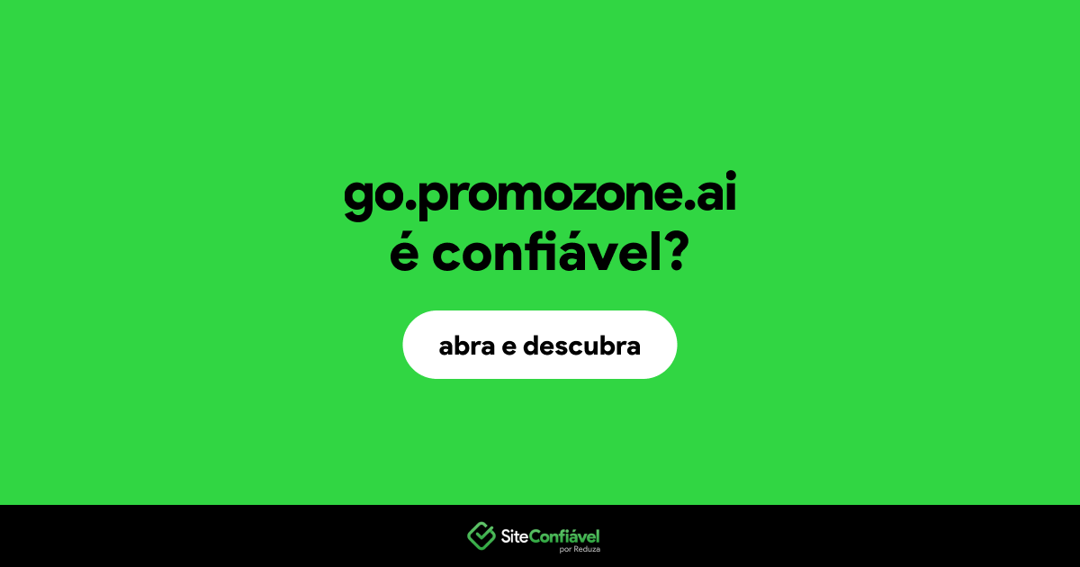 O site go.promozone.ai é confiável?
