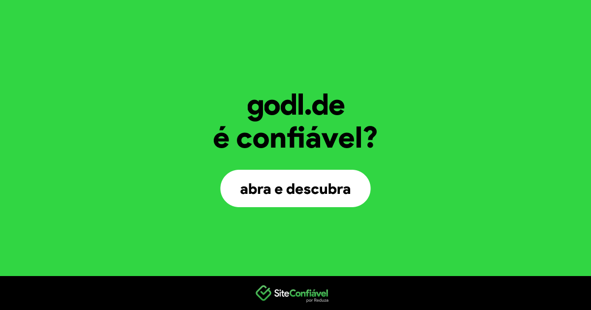 O site godl.de é confiável?