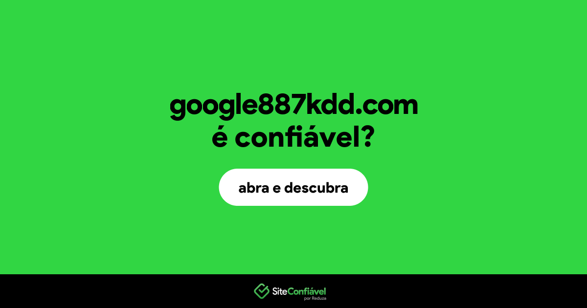 O site google887kdd.com é confiável?