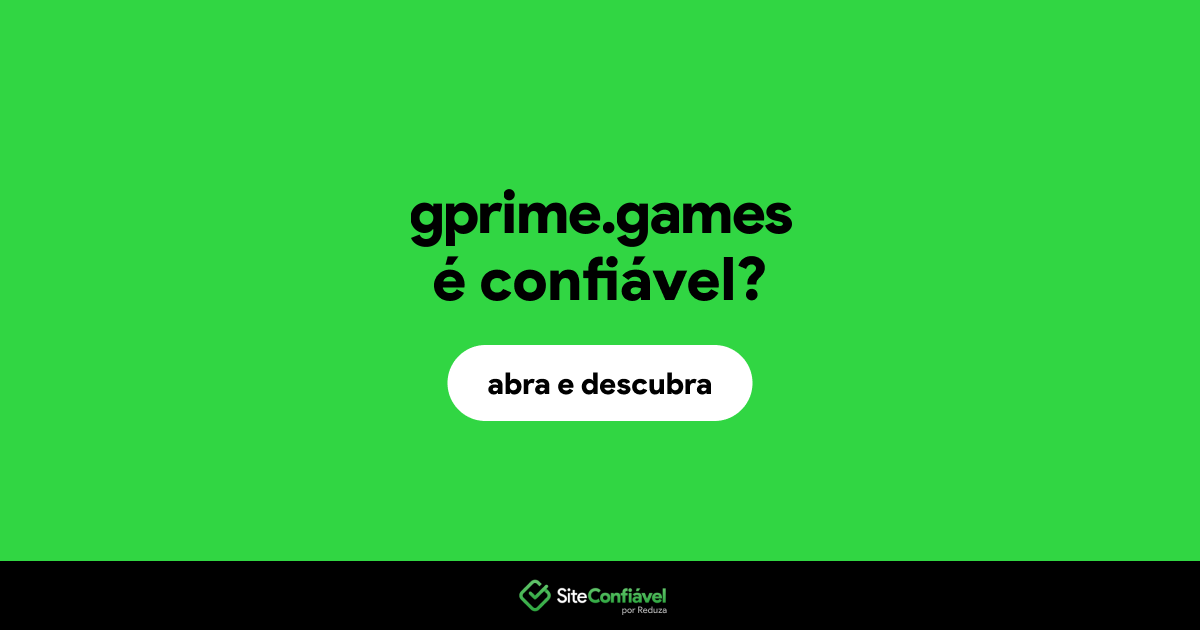 O site gprime.games é confiável?