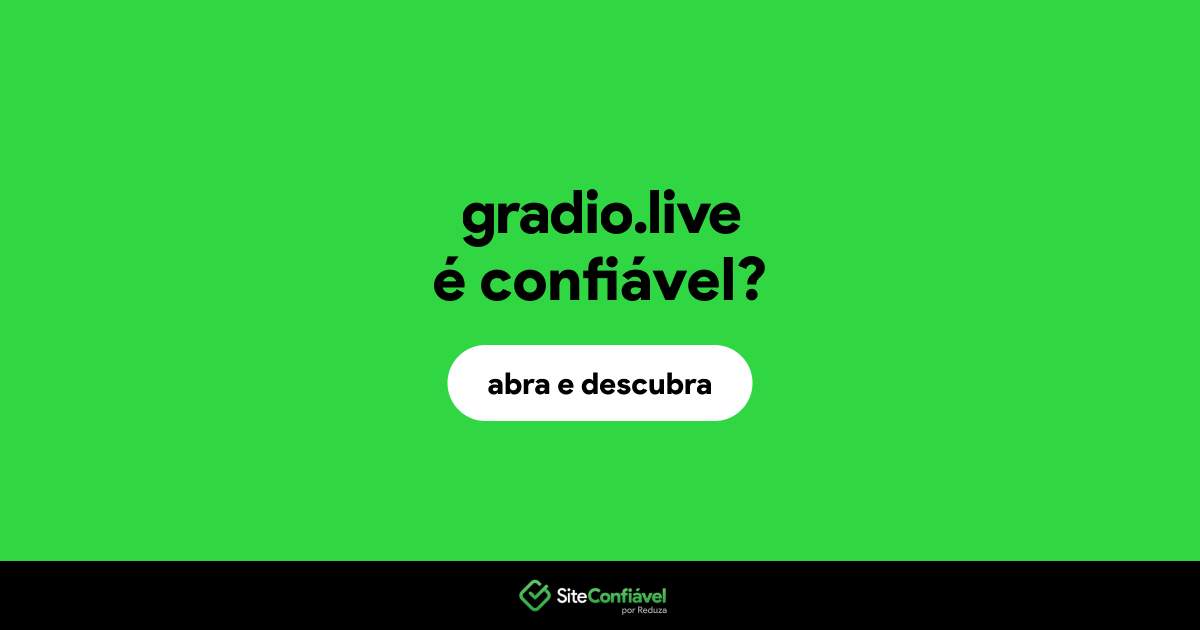 O site gradio.live é confiável?