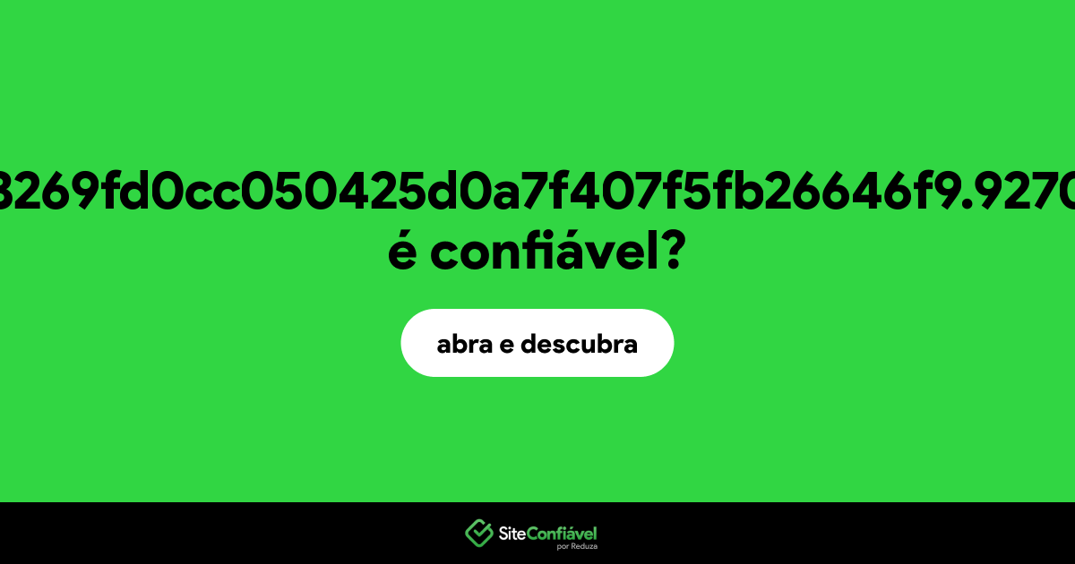 O site grecruitrise.com.x.dc3269fd0cc050425d0a7f407f5fb26646f9.92708535.id.opendns.com é confiável?