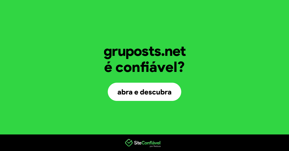 O site gruposts.net é confiável?
