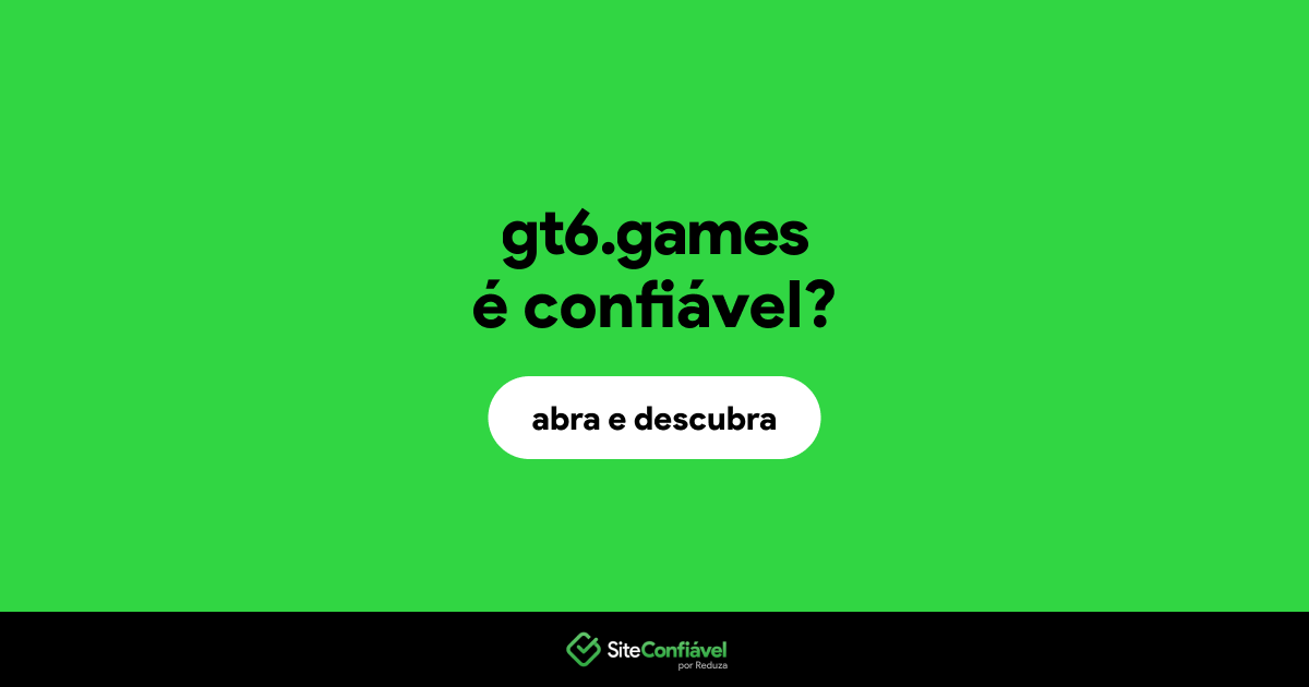O site gt6.games é confiável?