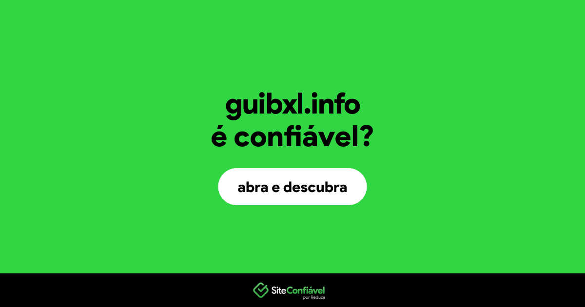 O site guibxl.info é confiável?
