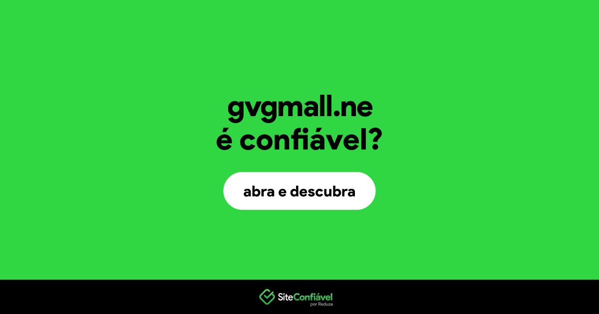 O site gvgmall.ne é confiável?