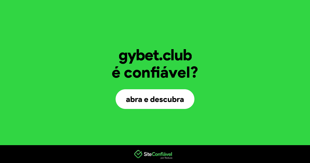 O site gybet.club é confiável?