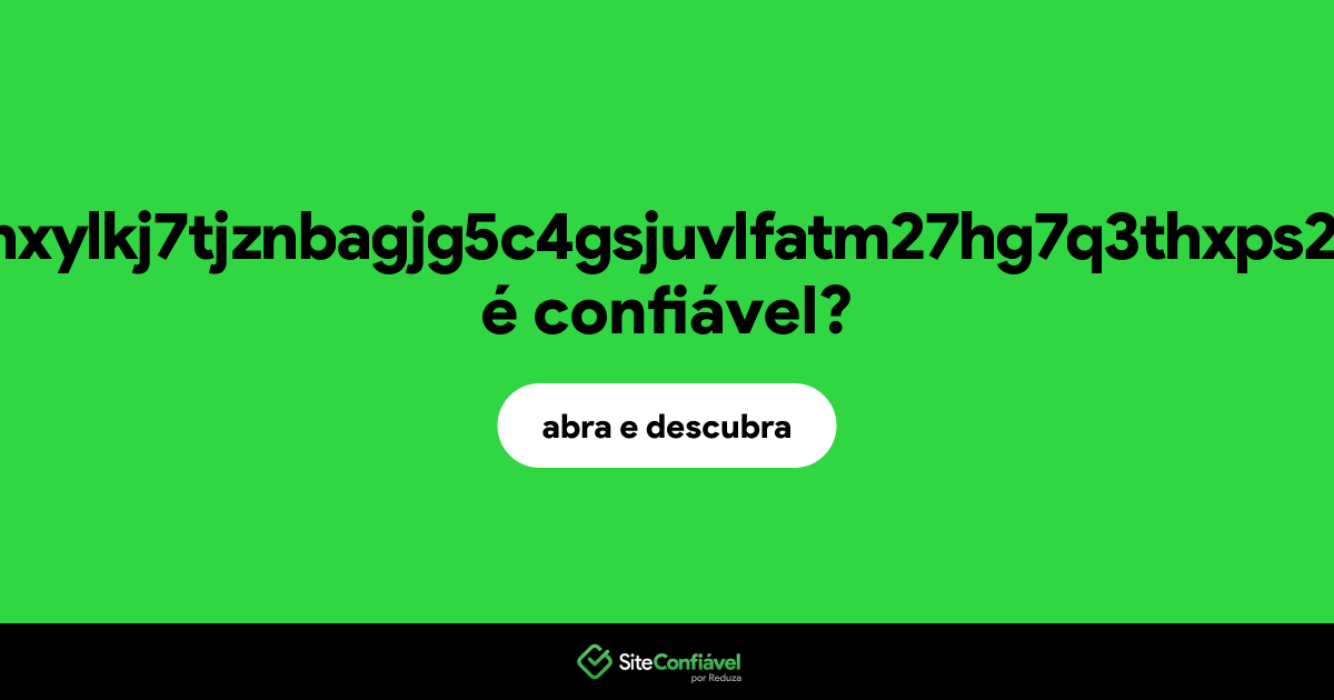 O site h36vvgmlwhxylkj7tjznbagjg5c4gsjuvlfatm27hg7q3thxps2od6ad.onion é confiável?