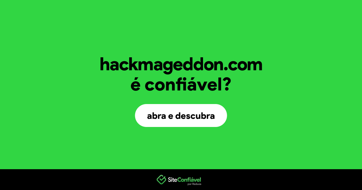 O site hackmageddon.com é confiável?