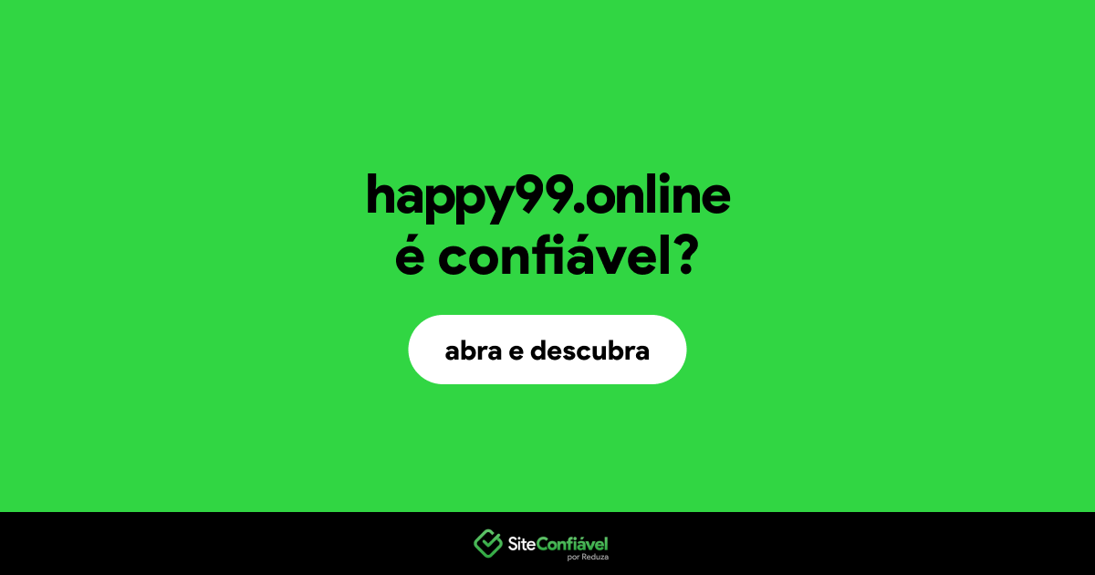 O site happy99.online é confiável?