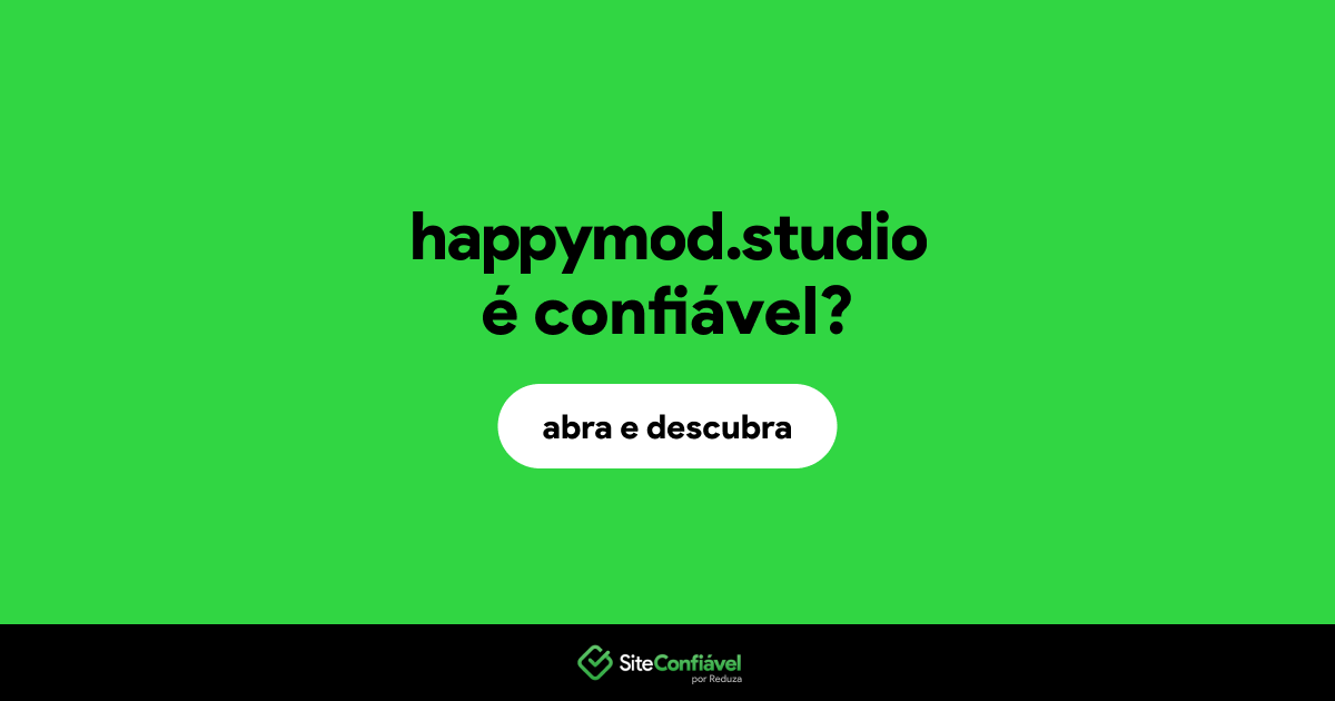 O site happymod.studio é confiável?