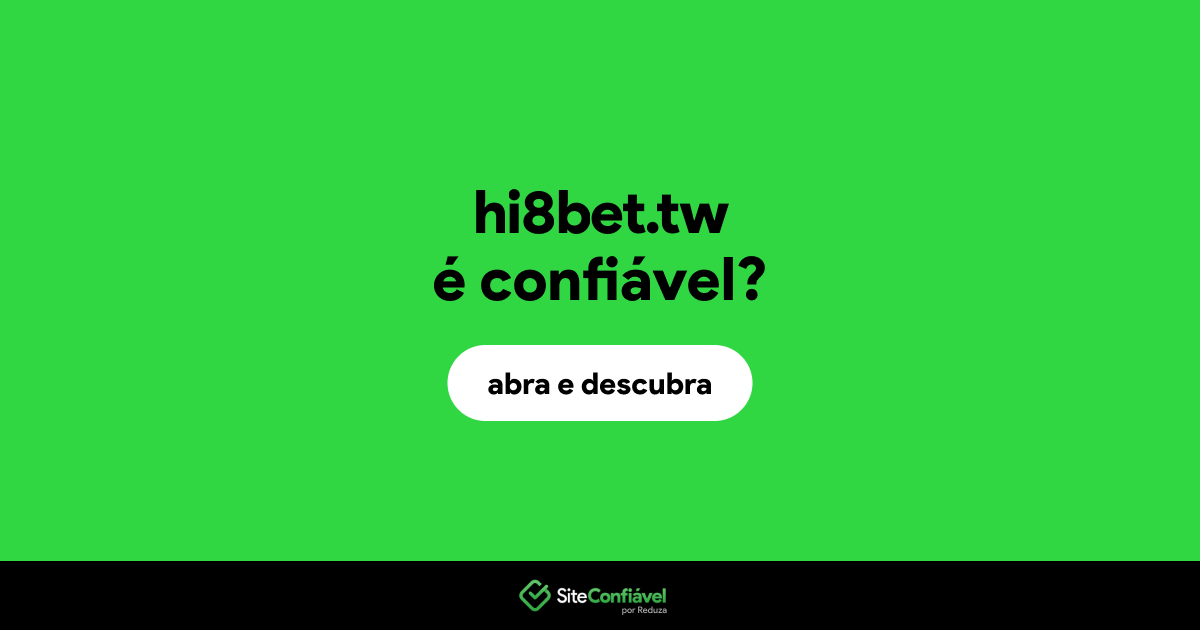 O site hi8bet.tw é confiável?