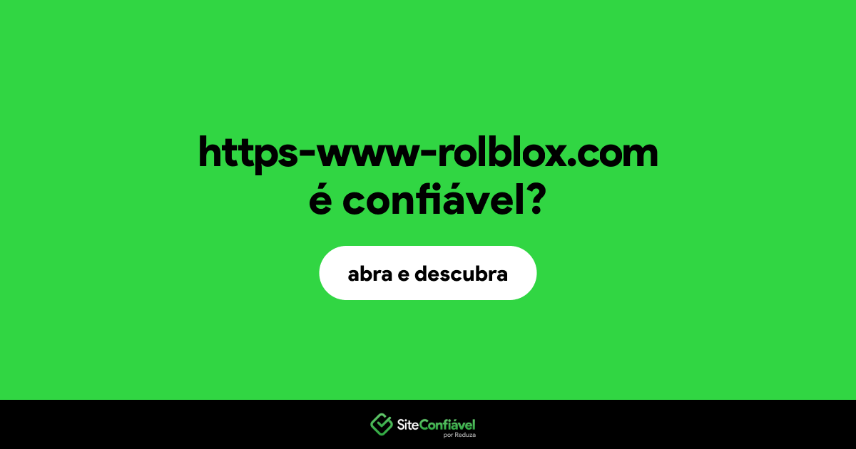 O site https-www-rolblox.com é confiável?