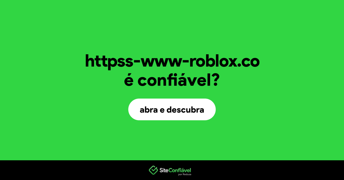 O site httpss-www-roblox.co é confiável?
