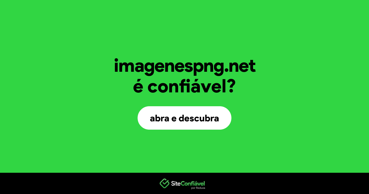O site imagenespng.net é confiável?