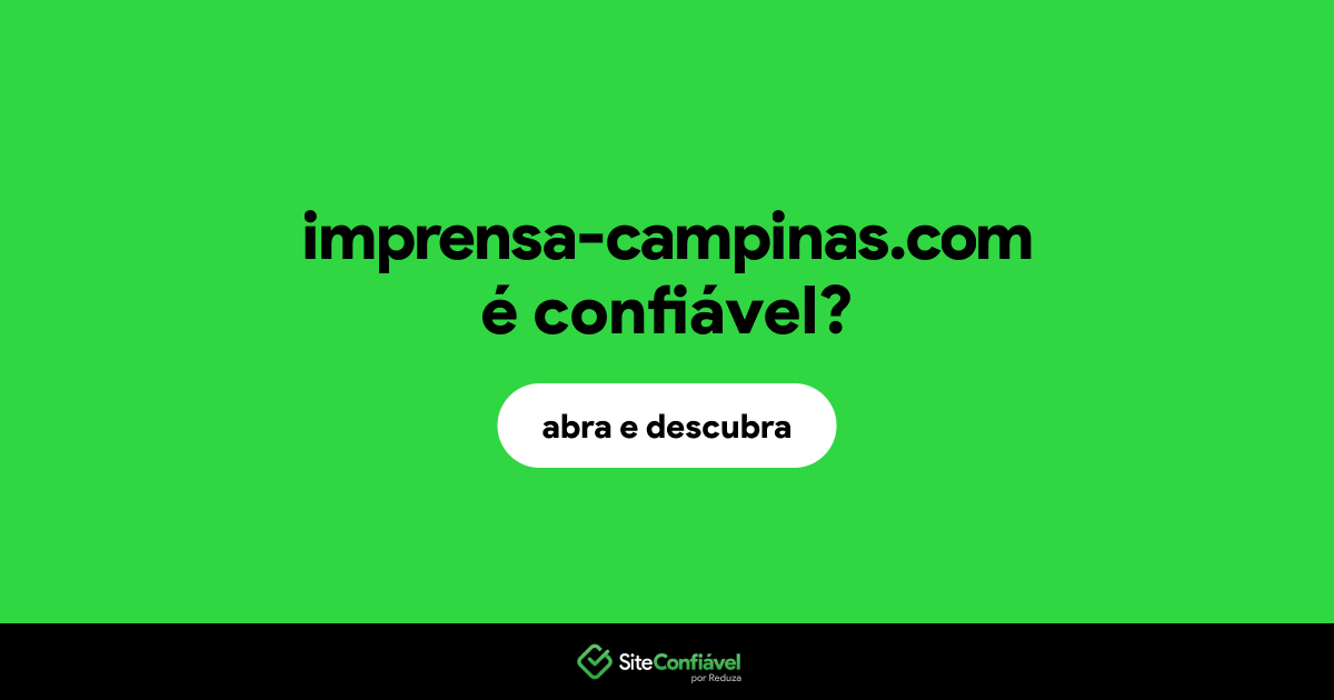 O site imprensa-campinas.com é confiável?