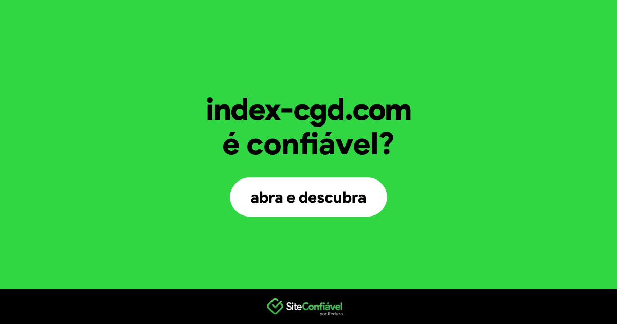 O site index-cgd.com é confiável?