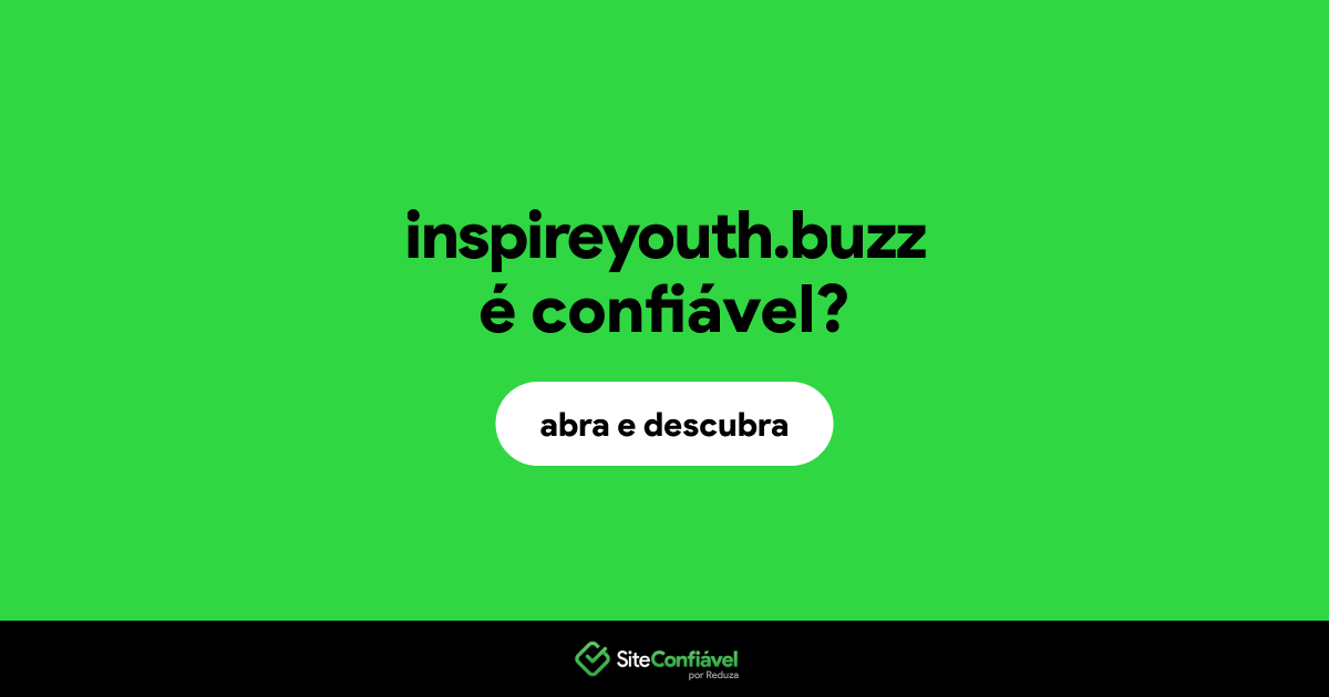 O site inspireyouth.buzz é confiável?