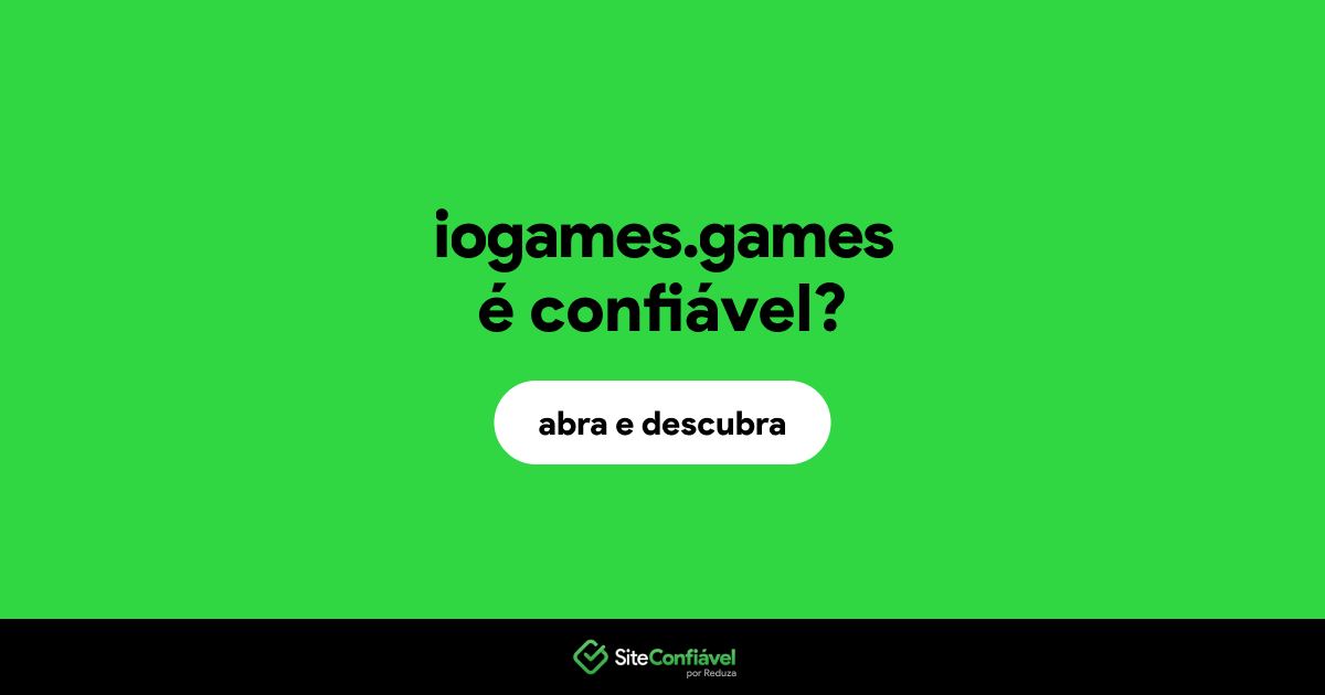 O site iogames.games é confiável?