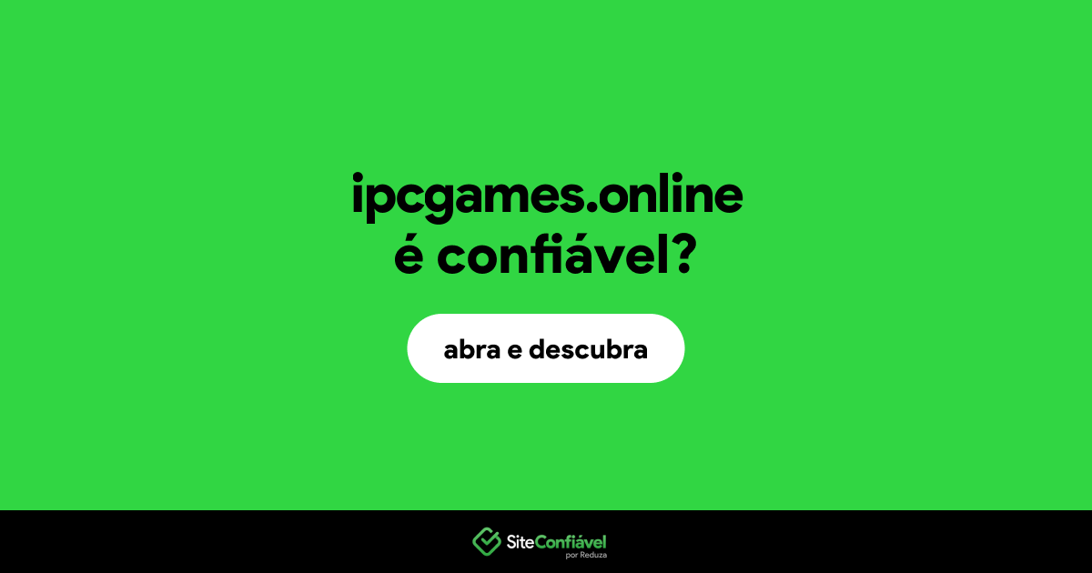 O site ipcgames.online é confiável?