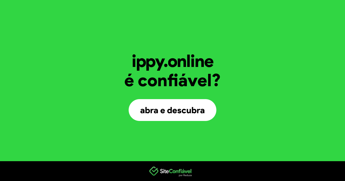 O site ippy.online é confiável?