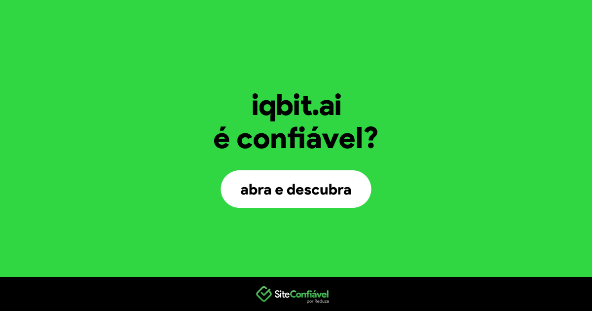 O site iqbit.ai é confiável?