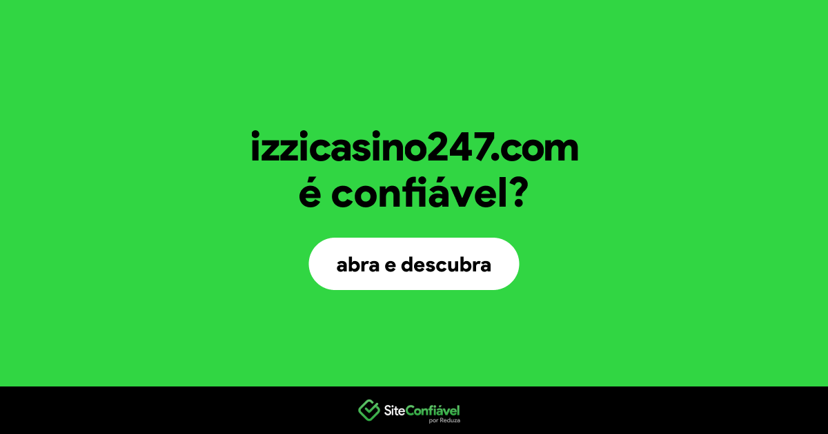 O site izzicasino247.com é confiável?